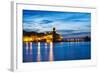 Collioure's Bay and a Lighthouse Converted to Notre-Dame-Des-Anges Church, Collioure, France-Nadia Isakova-Framed Photographic Print