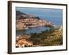 Collioure, Vermillion Coast Area, Pyrennes-Orientales Department, Languedoc-Roussillon, France-Walter Bibikow-Framed Photographic Print