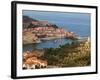 Collioure, Vermillion Coast Area, Pyrennes-Orientales Department, Languedoc-Roussillon, France-Walter Bibikow-Framed Photographic Print