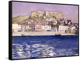 Collioure-Charles Rennie Mackintosh-Framed Stretched Canvas