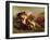 Collision of Moorish Horsemen, 1843-44-Eugene Delacroix-Framed Giclee Print