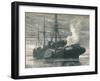 Collision of the 'Bywell Castle' with the 'Princess Alice', 1878 (1906)-J Nash-Framed Giclee Print