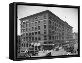 Colman Building, Seattle, 1916-Ashael Curtis-Framed Stretched Canvas