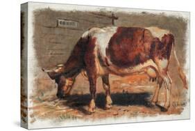 Colman Color Study of Cows I-Samuel Colman-Stretched Canvas