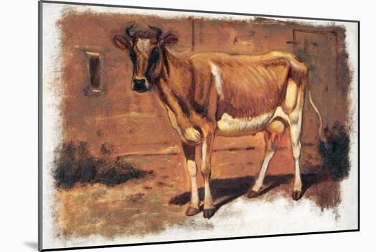 Colman Color Study of Cows II-Samuel Colman-Mounted Premium Giclee Print