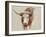 Colman Cow Portrait Study II-Samuel Colman-Framed Art Print