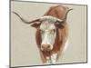 Colman Cow Portrait Study II-Samuel Colman-Mounted Art Print