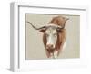 Colman Cow Portrait Study II-Samuel Colman-Framed Art Print