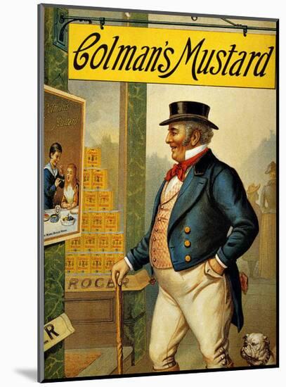 Colman's Mustard-null-Mounted Giclee Print