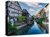 Colmar at sunrise-Marco Carmassi-Stretched Canvas