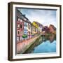 Colmar, Petit Venice, Water Canal and Traditional Houses. Alsace, France.-stevanzz-Framed Photographic Print