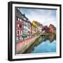 Colmar, Petit Venice, Water Canal and Traditional Houses. Alsace, France.-stevanzz-Framed Photographic Print