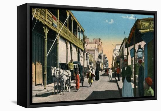 Colmar Street, Suez, Egypt, 20th Century-null-Framed Stretched Canvas