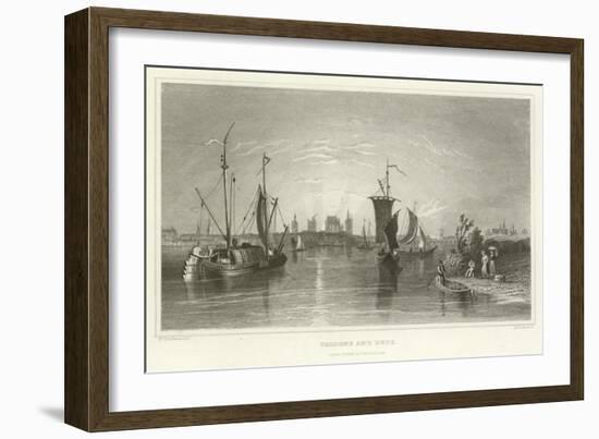 Cologne and Deuz-William Tombleson-Framed Giclee Print