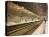 Cologne/Bonn Airport Train Station, Germany, Europe-White Gary-Stretched Canvas