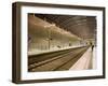 Cologne/Bonn Airport Train Station, Germany, Europe-White Gary-Framed Photographic Print