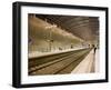 Cologne/Bonn Airport Train Station, Germany, Europe-White Gary-Framed Photographic Print