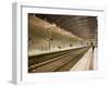 Cologne/Bonn Airport Train Station, Germany, Europe-White Gary-Framed Photographic Print