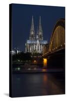 Cologne Cathedral 1-Charles Bowman-Stretched Canvas
