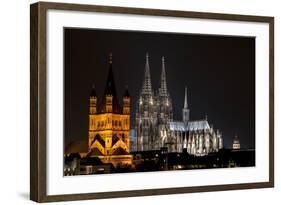 Cologne Cathedral 2-Charles Bowman-Framed Photographic Print