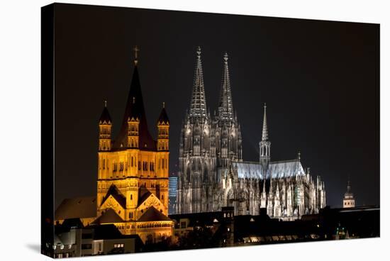Cologne Cathedral 2-Charles Bowman-Stretched Canvas