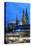 Cologne Cathedral and Railway Station-Guido Cozzi-Stretched Canvas