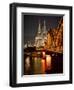 Cologne Cathedral, Dusk, Illuminated-Marc Gilsdorf-Framed Photographic Print