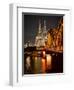 Cologne Cathedral, Dusk, Illuminated-Marc Gilsdorf-Framed Photographic Print