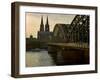 Cologne Cathedral, Dusk, Sundown-Marc Gilsdorf-Framed Photographic Print