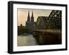 Cologne Cathedral, Dusk, Sundown-Marc Gilsdorf-Framed Photographic Print