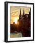 Cologne Cathedral, Dusk, Sundown-Marc Gilsdorf-Framed Photographic Print