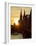 Cologne Cathedral, Dusk, Sundown-Marc Gilsdorf-Framed Photographic Print