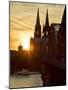 Cologne Cathedral, Dusk, Sundown-Marc Gilsdorf-Mounted Photographic Print