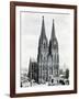 Cologne Cathedral from Northwest-null-Framed Giclee Print