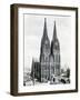Cologne Cathedral from Northwest-null-Framed Giclee Print