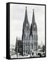 Cologne Cathedral from Northwest-null-Framed Stretched Canvas