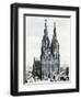 Cologne Cathedral from Northwest-null-Framed Giclee Print