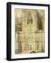Cologne Cathedral, South Transept, 1854-Bisson Freres Studio-Framed Giclee Print