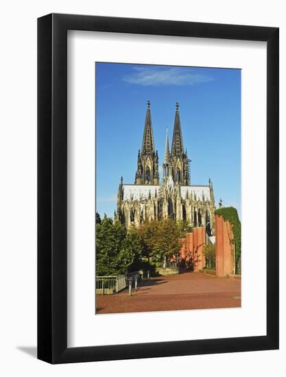 Cologne Cathedral, UNESCO World Heritage Site, Cologne, North Rhine-Westphalia, Germany, Europe-Jochen Schlenker-Framed Photographic Print