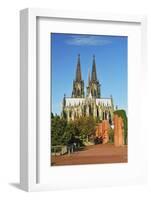 Cologne Cathedral, UNESCO World Heritage Site, Cologne, North Rhine-Westphalia, Germany, Europe-Jochen Schlenker-Framed Photographic Print