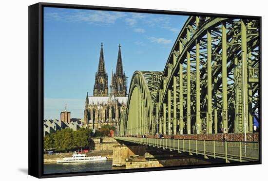 Cologne Cathedral-Jochen Schlenker-Framed Stretched Canvas