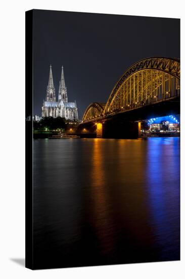 Cologne Cathedral-Charles Bowman-Stretched Canvas