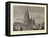 Cologne Cathedral-null-Framed Stretched Canvas