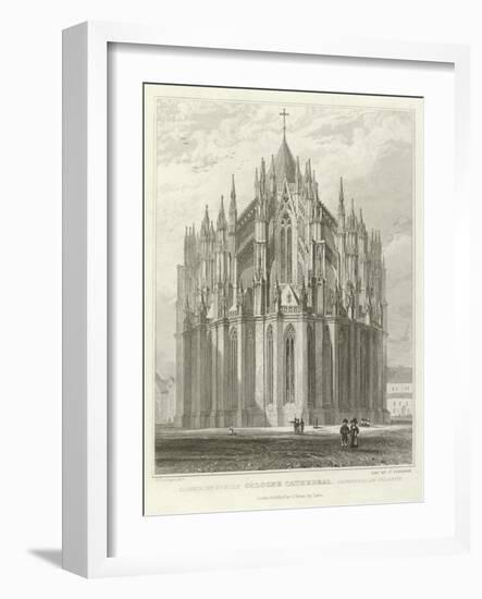 Cologne Cathedral-William Tombleson-Framed Giclee Print