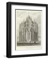 Cologne Cathedral-William Tombleson-Framed Giclee Print