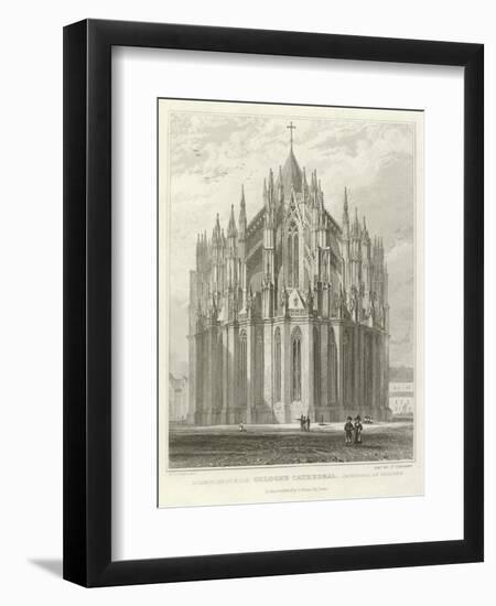 Cologne Cathedral-William Tombleson-Framed Giclee Print