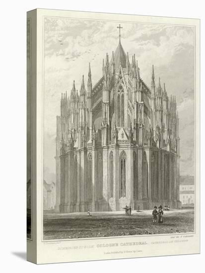 Cologne Cathedral-William Tombleson-Stretched Canvas
