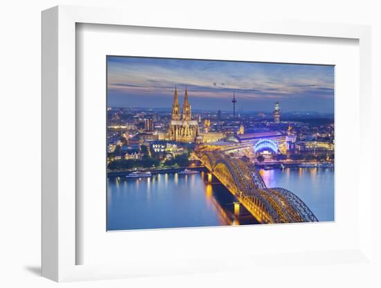 Cologne, Germany.-rudi1976-Framed Photographic Print