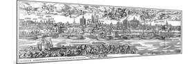 Cologne in 1530-Anton Woensam-Mounted Giclee Print