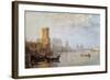 Cologne on the Rhine-J. M. W. Turner-Framed Giclee Print